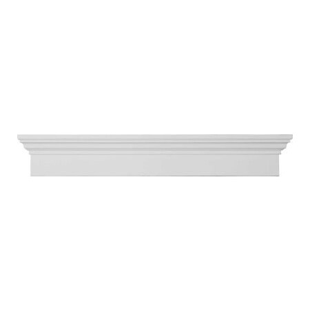 Ekena Millwork Ekena Crosshead, 6"H x 108"W x 1"D CRH06X : CRH06X108